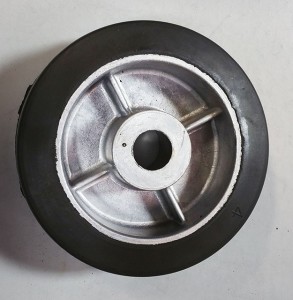 rubber to metal bonded caster
